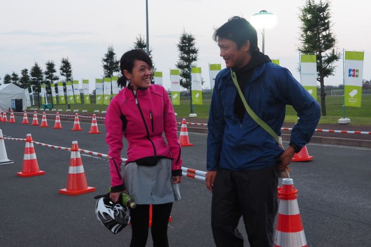 ゴール地点でヤフージャパンの宮坂学社長にもお声掛け頂き、自然と「じゃぁ、来年倍返しで!」の言葉が出た