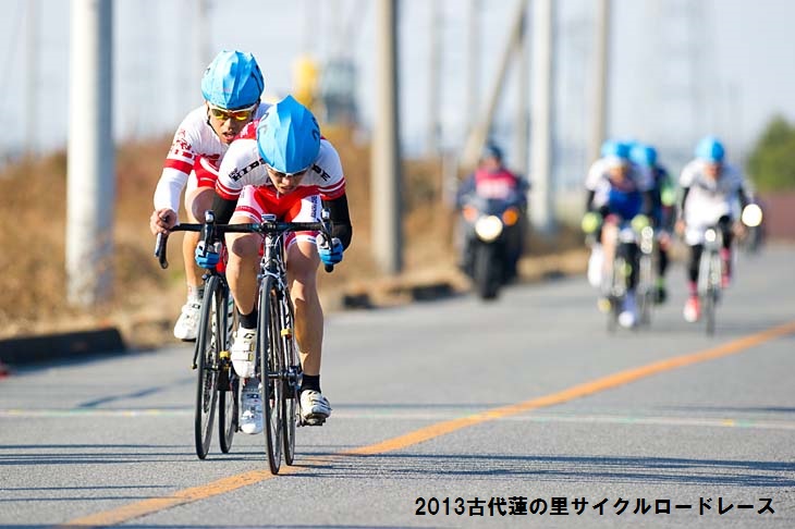 エリート レース終盤に2人が抜け出す