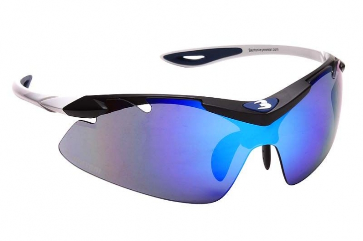 ベルトーニ AF900B(Mat Black+Shiny White / Amber Drive Smoke-Blue Revo)