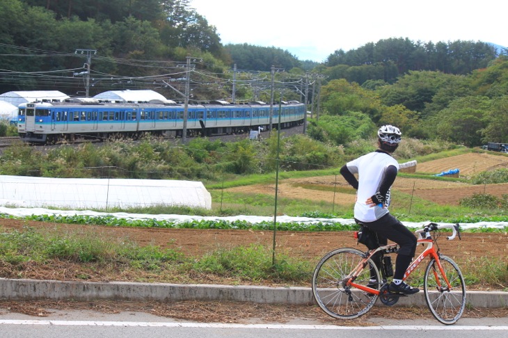 新たに新設されたサイクルトレインコース 帰りはゆったりと電車の旅を楽しめる