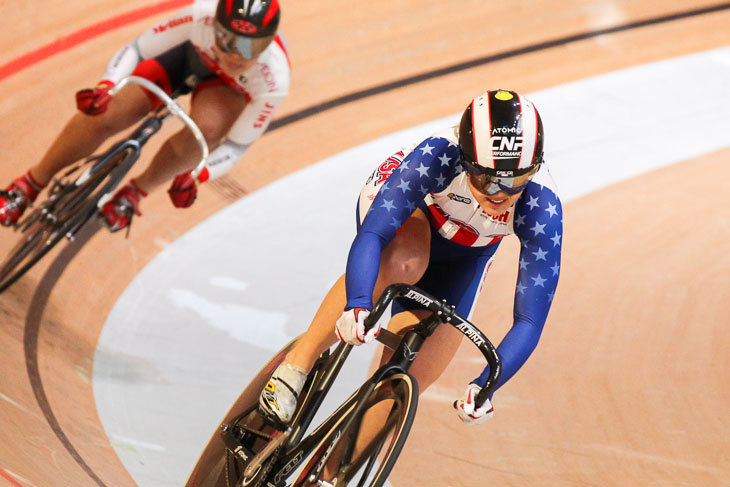 女子エリートスプリント、ミッシー・エリクソン（アメリカ）が優勝