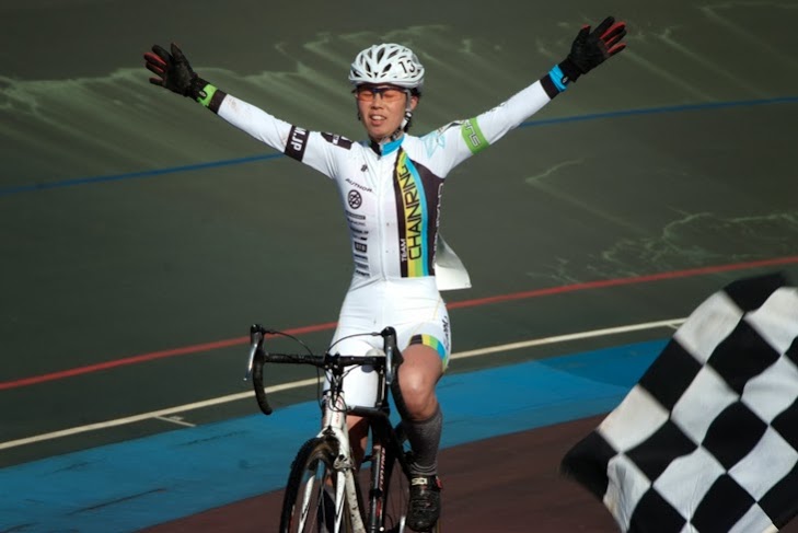 L1優勝の宮内佐季子(Team CHAINRING)