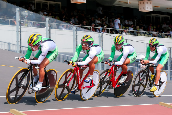 奈良県チームの団体追抜きは国体で2012年まで4連覇を達成している