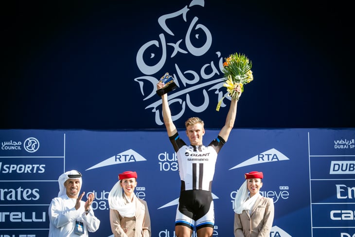 今シーズンのUCIレース初勝利を飾ったマルセル・キッテル(ドイツ、ジャイアント・シマノ)