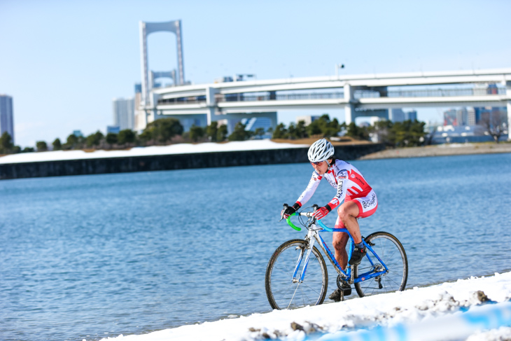エリート女子 全日本チャンピオンの宮内佐季子(日本、Team CHAINRING)