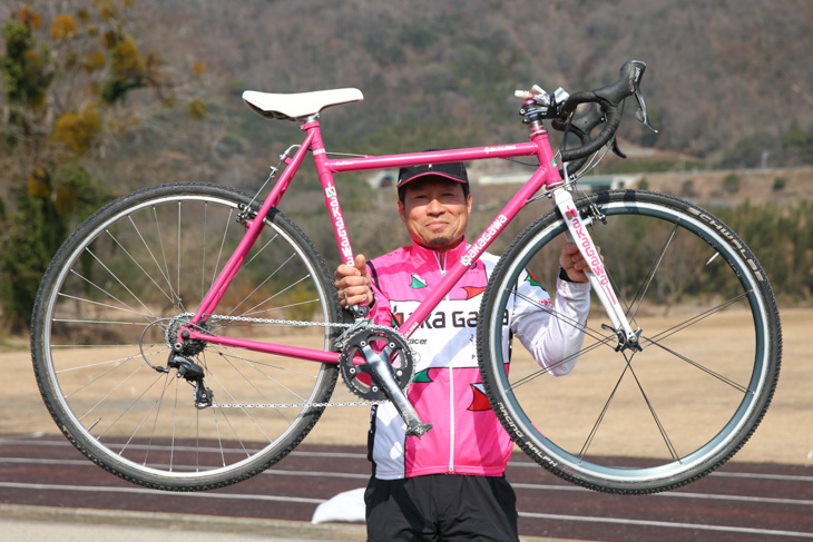 福田透さん（ナカガワAS.K Sデザイン） NAKAGAWA CYCLOCROSS