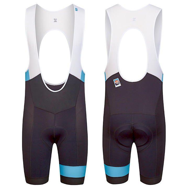 Rapha Lightweight Bib Shorts（ブラック/ライトブルー）