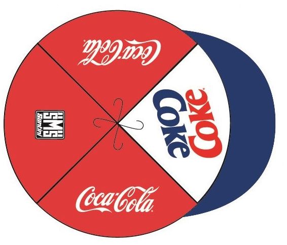 コカ・コーラ×サンティーニ コットンキャップ(RED WHITE BLUE)