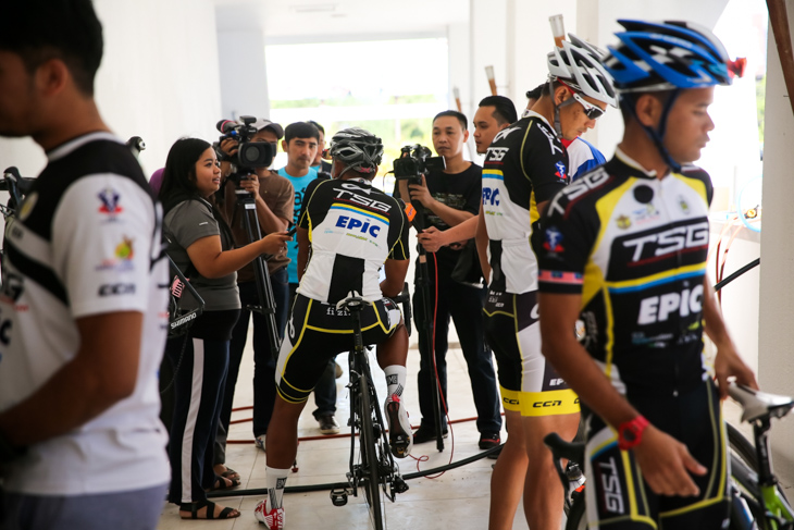 地元マレーシアの注目を集めるアヌアル・マナン(マレーシア、トレンガヌサイクリング)