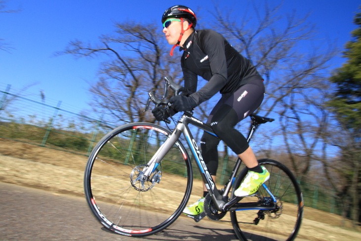 「グランフォンドなどのロングライドに向いている。グラベルロードにも」澤村健太郎(Nicole EuroCycle 駒沢)