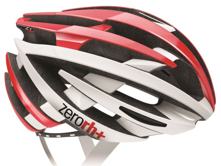 ZEROrh+ ZY BIKE HELMET(シャイニーレッド/マットホワイト)