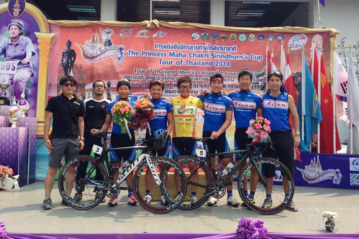 ツアー・オブ・タイランド2014で中島康晴が個人総合優勝、第6ステージは1-4位を独占