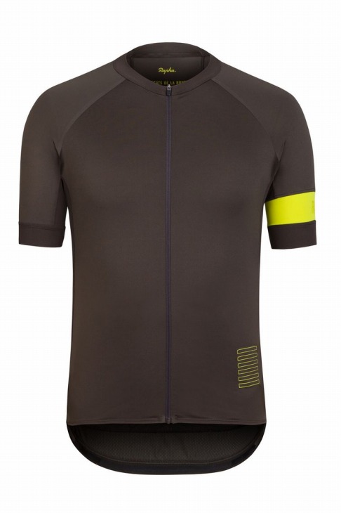 Rapha Pro Team Jersey（チャコール/イエロー）