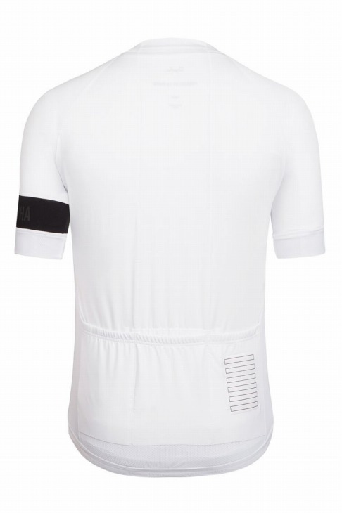 Rapha Pro Team Jersey(ホワイト/ブラック、背面)
