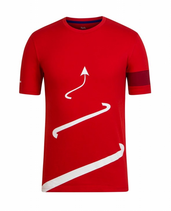 Rapha Team Sky Mount Diablo T-Shirt（前面）