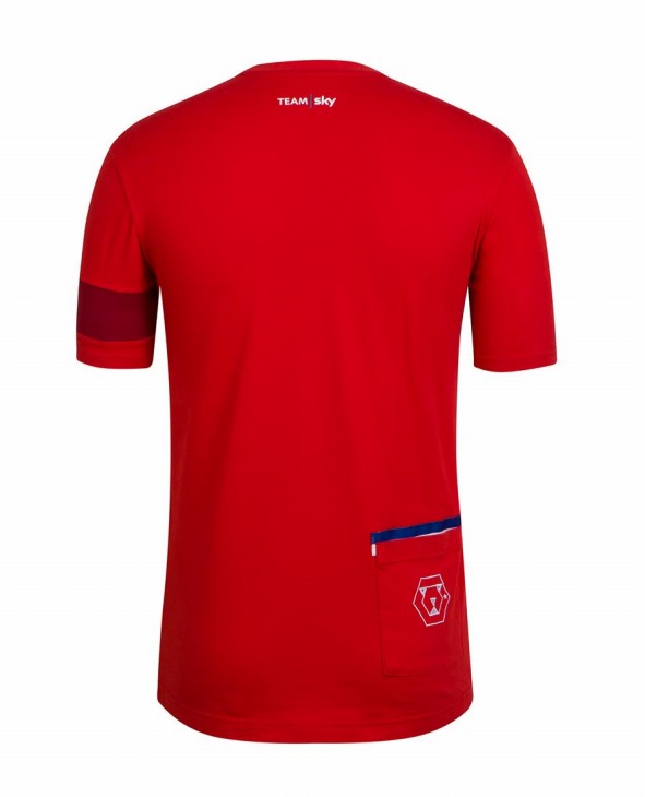 Rapha Team Sky Mount Diablo T-Shirt（背面）