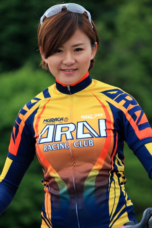 実走アドバイスをくれた武田和佳さん(ARAIレーシング)