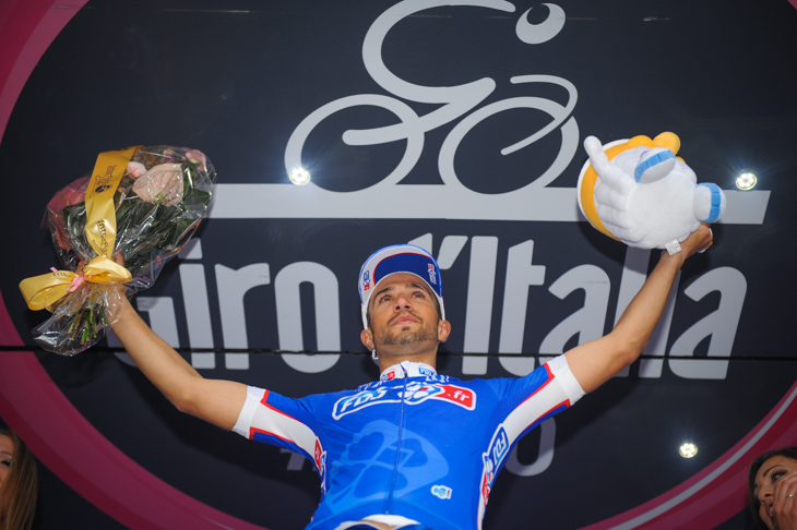 ステージ初優勝を飾ったナセル・ブアニ(フランス、FDJ.fr)