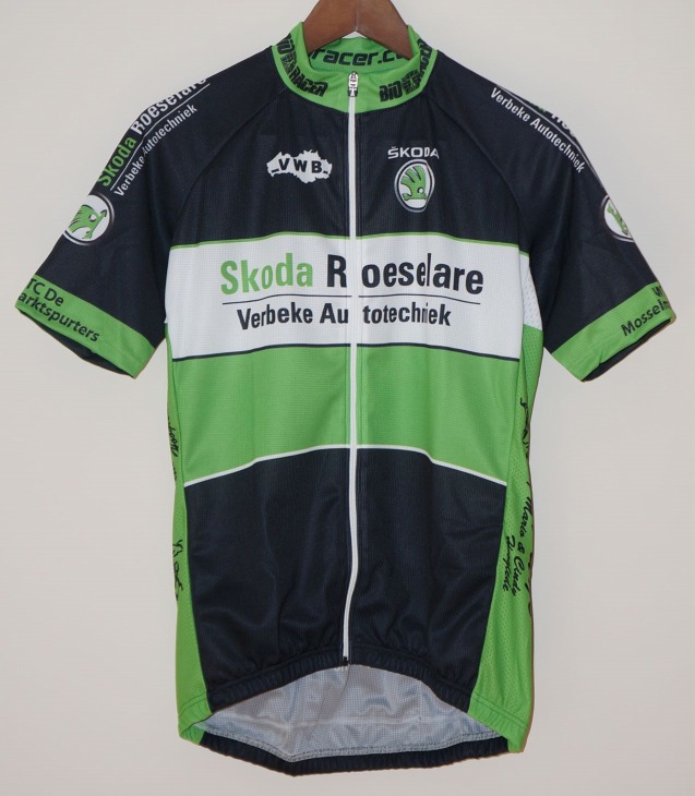 ビオレーサー サイクルジャージ QUADRI（Skoda Roeselare）