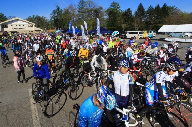 1009名ものサイクリストが軽井沢に集結