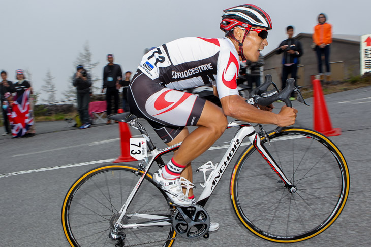 全日本で3度の表彰台経験を持つ清水都貴(ブリヂストンアンカーサイクリングチーム)