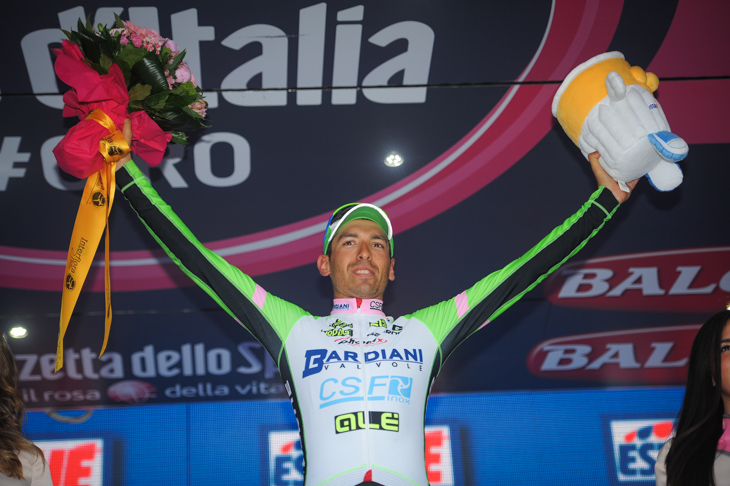 念願の初勝利を飾ったステファノ・ピラッツィ（イタリア、バルディアーニCSF）