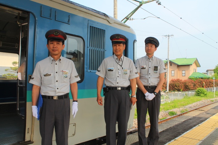 JRの駅員のみなさん、ありがとうございました