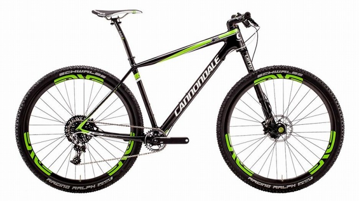 キャノンデール F-Si リアバックを左右非対称デザインとした新型29erXC