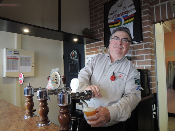 完走したらこの生ビールを飲むことを目標に頑張ることにしよう!