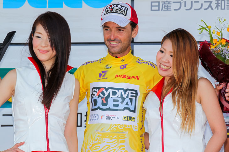 2014年個人総合優勝のフランシスコ・マンセボ(スカイダイブドバイプロサイクリングチーム)
