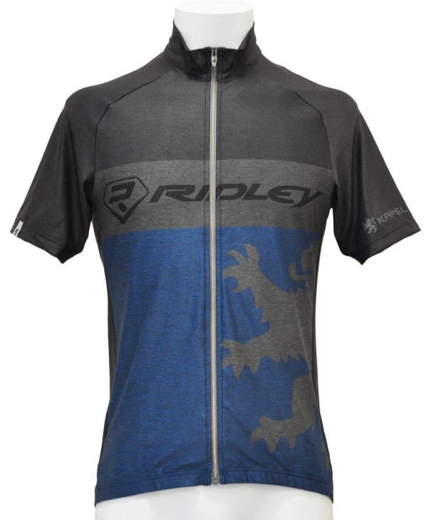 カペルミュール 半袖ジャージ 杢グレー RIDLEY コラボ (ブルーグレー)