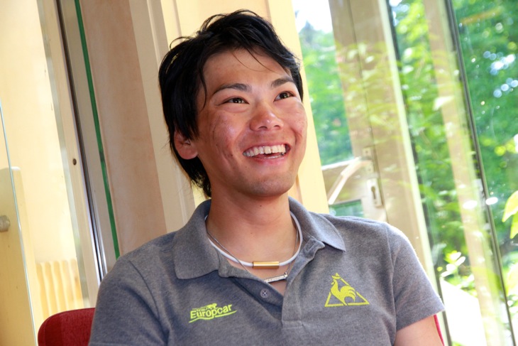 ツール・ド・フランス2014 最初の休息日をブザンソンで迎えた新城幸也(ユーロップカー)