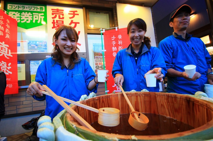 長野を代表する銘酒である真澄も楽しめた