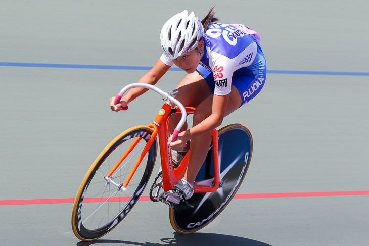 女子500mタイムトライアル　1位　平井杏奈（祐誠）