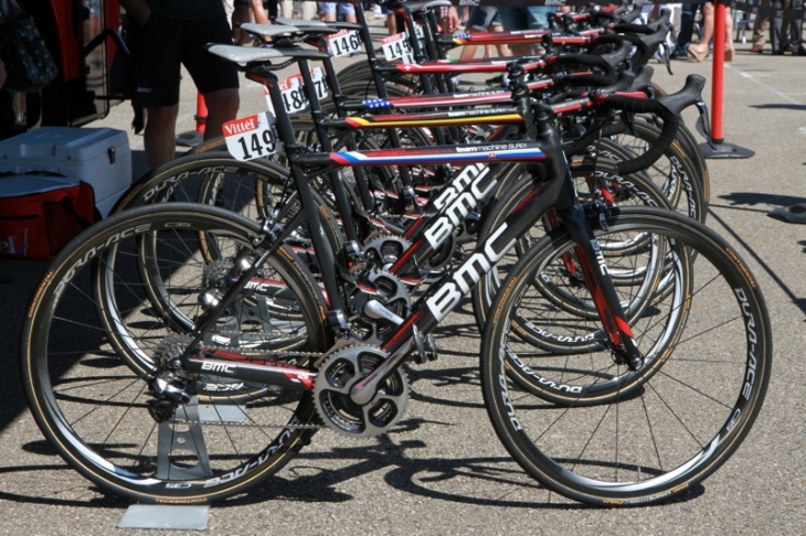 ペーター・ベリトス（スロバキア、BMCレーシング）のBMC teammachine SLR01