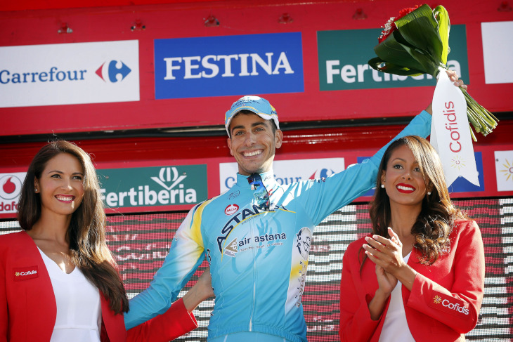 ステージ優勝のファビオ・アル(イタリア、アスタナ)