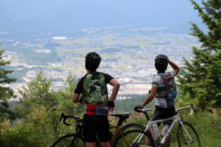 登り切ったら絶景が待っている