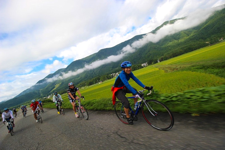 秋の到来を感じるロングライド 北アルプス山麓グランフォンド2015