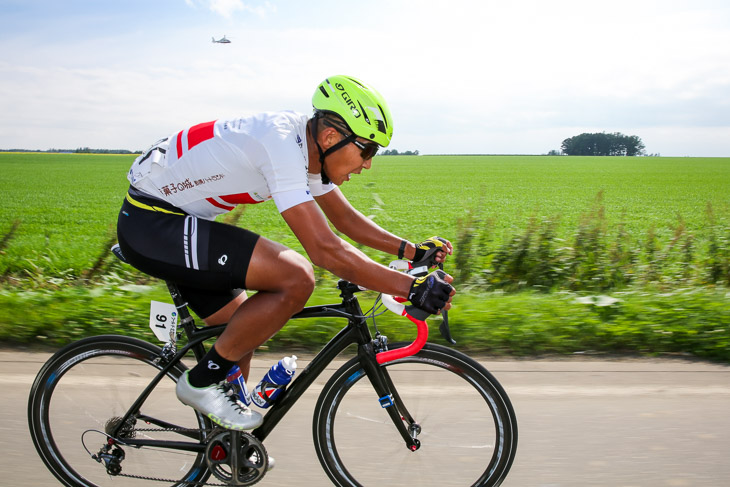 佐野淳哉（那須ブラーゼン）がラスト18kmからラスト8kmまでの10kmを独走する