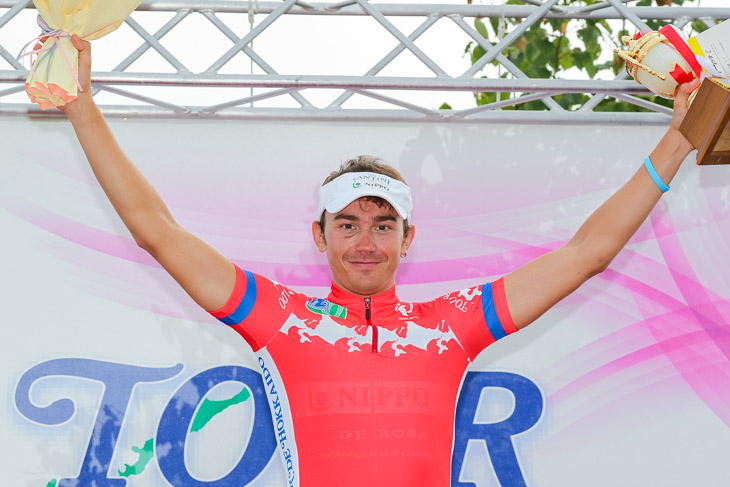 個人総合山岳賞はアレッサンドロ・マラグーティ(ヴィーニファンティーニNIPPO)
