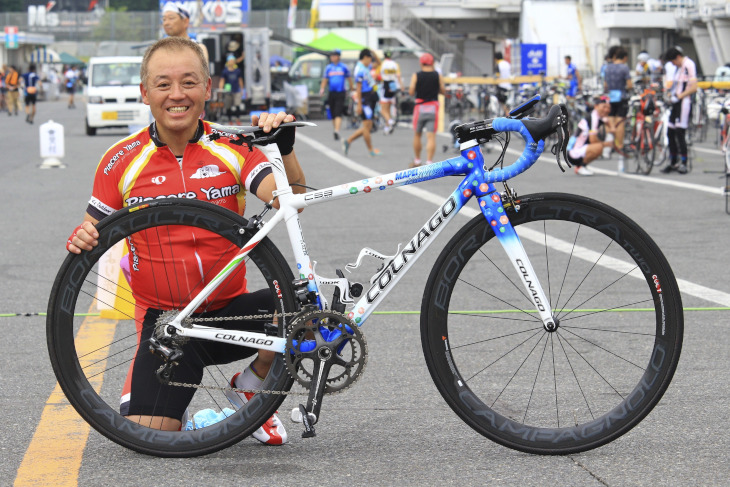 長嶋文一郎さん(ピアチェーレヤマ)のコルナゴ C59