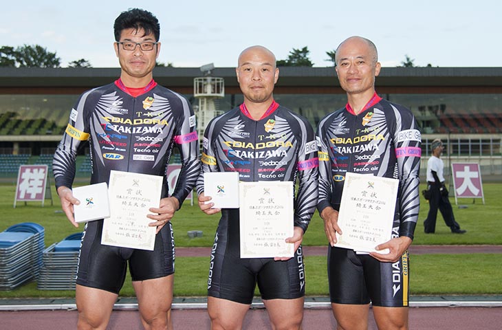 チームスプリント 優勝のTKGチーム