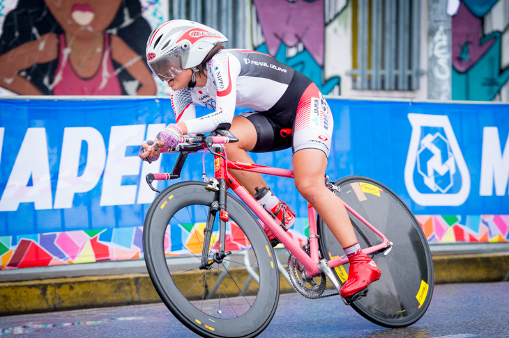 1分08秒差の19位に入った坂口聖香(日本体育大学)