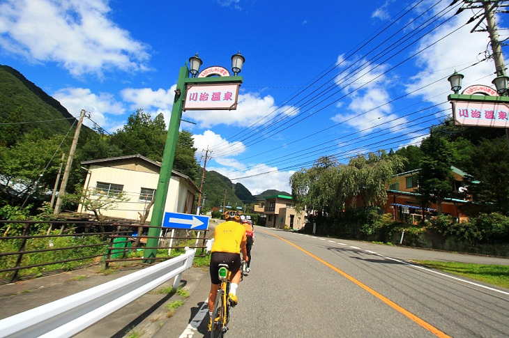 川治温泉郷に入ってきました。