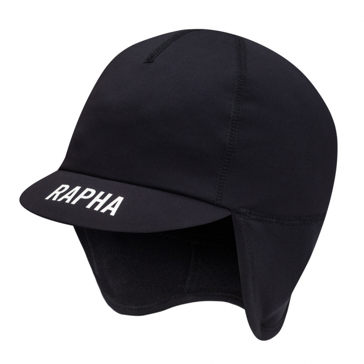 Rapah Pro Team Winter Hat（ブラック、正面