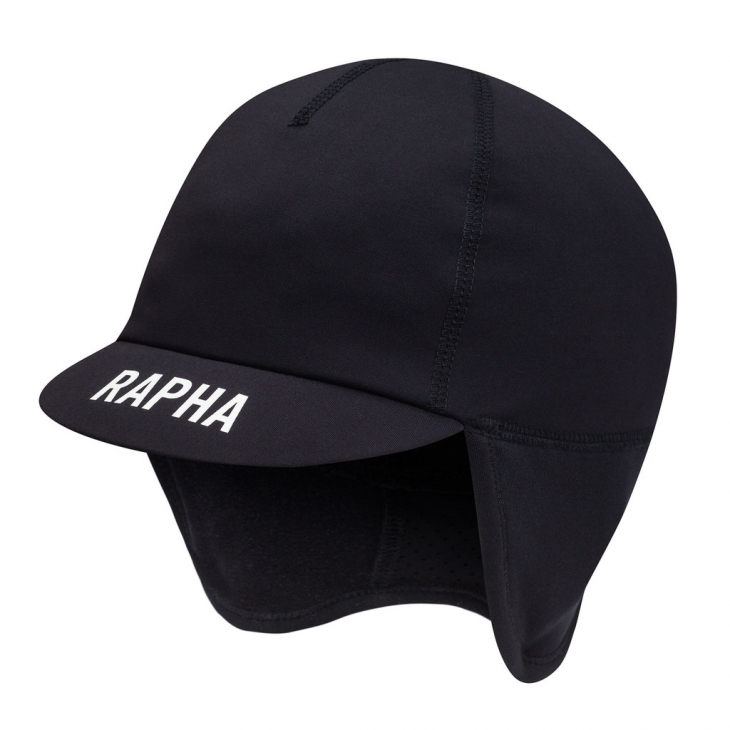 Rapah Pro Team Winter Hat(ブラック、正面
