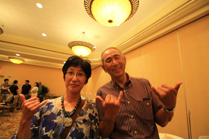 結婚30周年記念の橋本ご夫妻