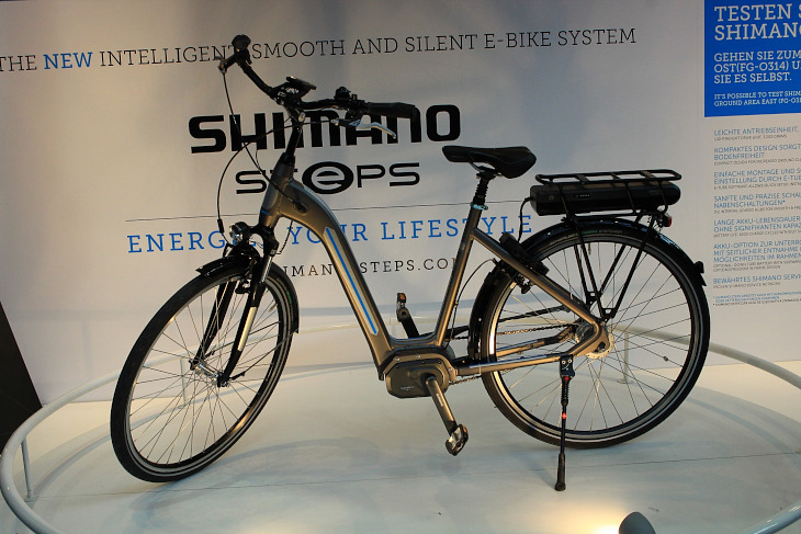 ヨーロッパではE-Bike用のコンポーネントも展開されている