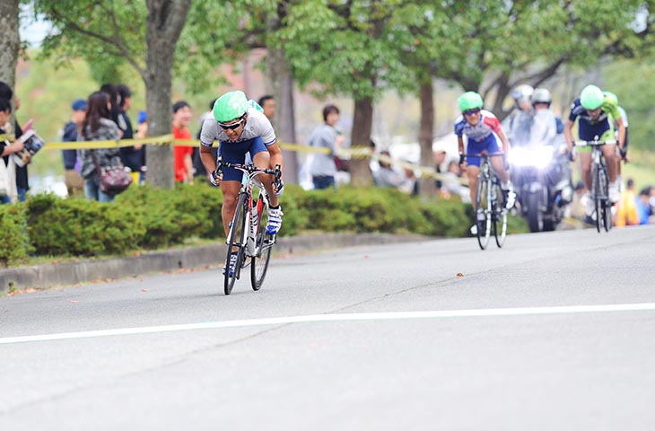 B-9高校生男子　最後に抜け出した礒﨑隆介(爽風館高校)が優勝