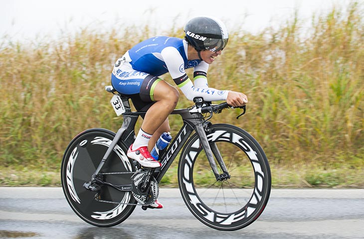 男子クラス2 優勝した樋口峻明(京都産業大学)